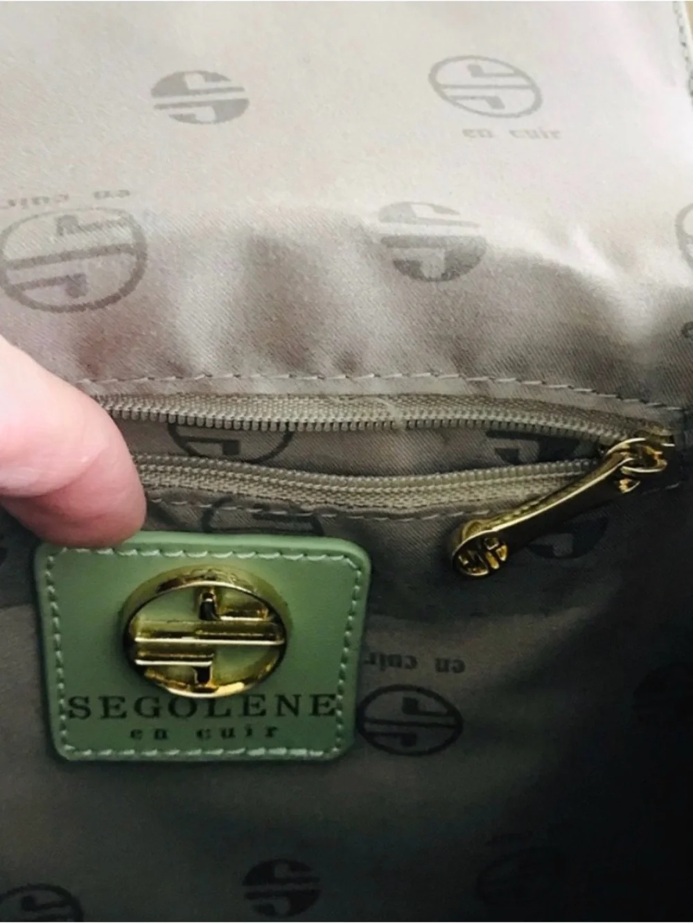 Structured Mint Green Top-Handle Satchel with Detachable Strap